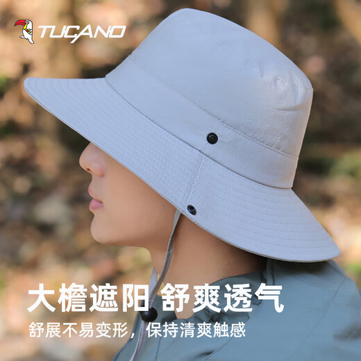 啄木鸟（TUCANO）防晒帽男士遮阳帽太阳帽夏季户外防紫外线短檐钓鱼帽登山帽子男