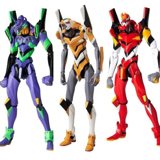 Jiayile Yolopark No. 1 Máquina Neocentury Evangelion Eva Modelo móvil Modelo móvil Juguetes PERIPHERAL Azul + Amarillo + Red No. 1 Máquina Tienda