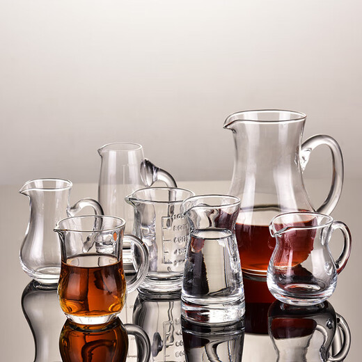 12-piece household thick-bottomed glass small white wine glass set, shot glass, wine divider, wine cup, octagonal wine glass, 12-piece set