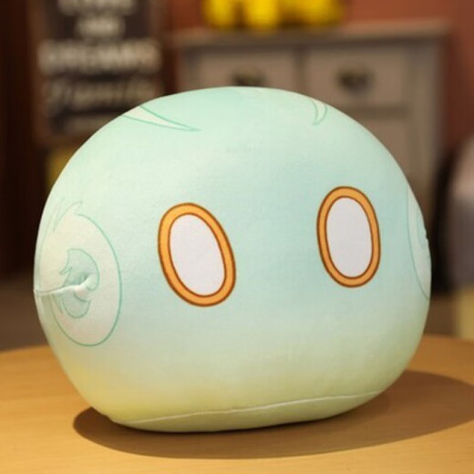 Bonath Genshin Impact Peripheral Slime Element Pillow Two-dimensional Game Gift Cos Plush Toy Doll Doll Cushion Slime Style 10cm
