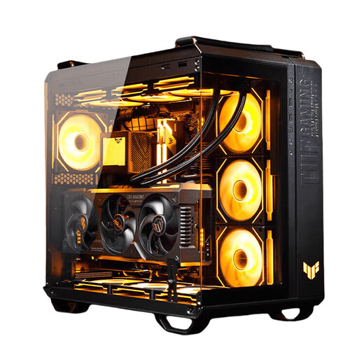 ASUS ROG 24-issue interest-free TUF family barrel AMD 9950X3D/no card/5070TI/5080 ammunition depot 870AYW/Fuxue assembled computer host DIY complete machine configuration eleven 9950X3D+TUF 5080 family barrel