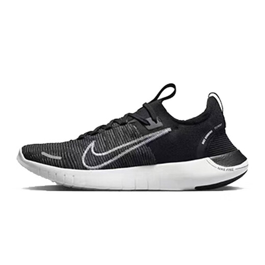 耐克（NIKE）官方男鞋运动鞋 夏季FREE 赤足网面透气时尚休闲低帮跑步鞋 FB1276-002/黑白/店长力荐 40.5 (250mm)