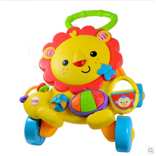 Beimuhui Fisher Lion Walker Y9854 Baby lernt, Allrad-Kinderwagen-Musik früh Bildung Kinderspielzeug Lion Walker Y9854 zu laufen