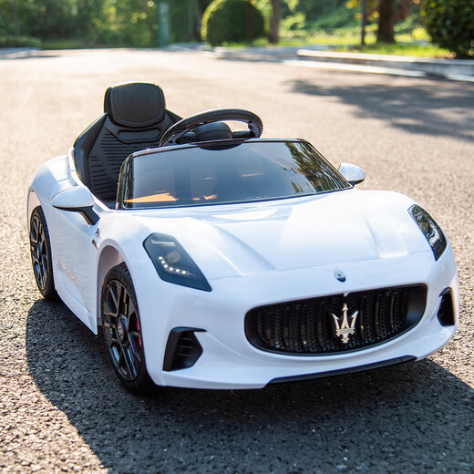 Lovipu Maserati children's electric car four-wheeled remote control car drivable car baby can sit on birthday gift