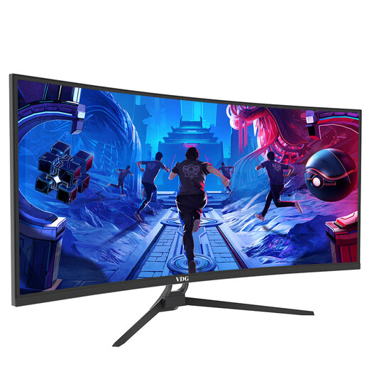VDG 34 pulgadas 4K Pesche Fish Fish Sports Exports Curred Display Gaming Desktop LCD 21: 9 Diseño de elevación de pantalla ancha Oficina de operación de Oficina dividida Pantalla secundaria Externa Pantalla de pescado 34 pulgadas Precisa 4K144Hz Surface [pantalla dividida]