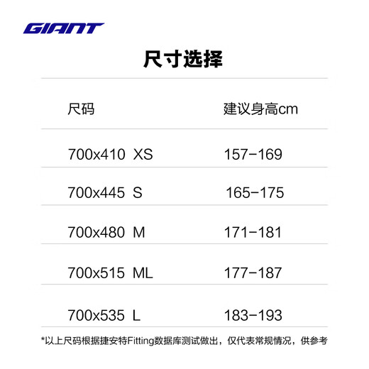 捷安特（GIANT）26款PCR LTD 3铝合金18速二代CD油碟全内走全能型公路自行车 闪耀灰 700C×445MM S 建议165-175cm