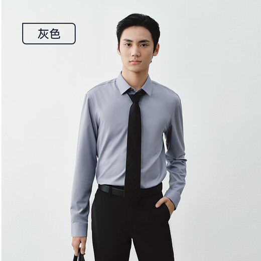 JD.com [Mulberry Silk] Shirt Men's Long à manche à manches à manches longues Vestes pour hommes Cadeau d'anniversaire blanc 42