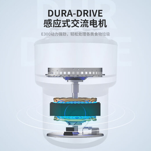 InSinkErator American original garbage disposer E300 food grinder e200M56M66 E200 national standard