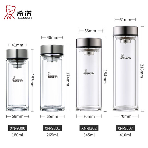 双层玻璃杯滤网杯盖配件XN-930193029607660767026903 单杯盖xn-6191/6592/6593杯