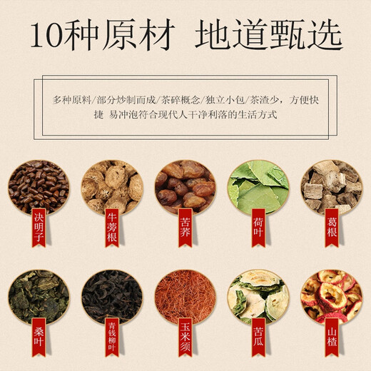
Qingqianliu Burdock Corn Shave Tea Bag Bitter Melon Bitter Buckwheat Sanjiang Murata Leaf Tea Official