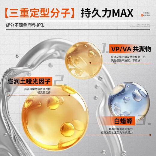 Witters matte strong shaping men's simple clothing natural fluffy hair wax 100g men's hair mud matte styling long-lasting