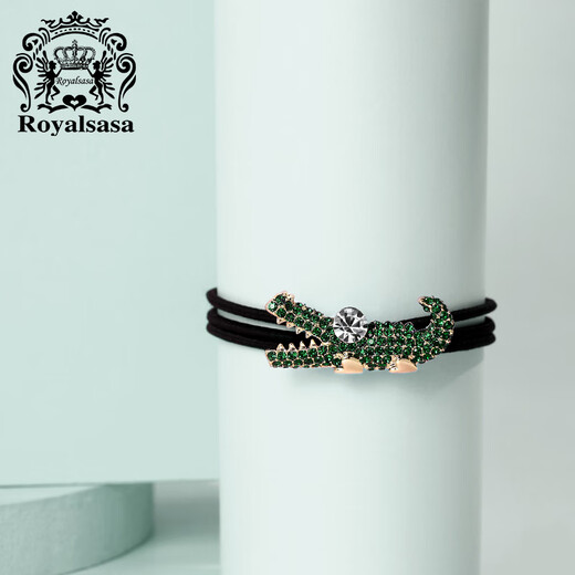 Royal sasa royal salsa headband small crocodile hair band fashion fresh head flower headdress hair accessories hair rope rubber band jewelry