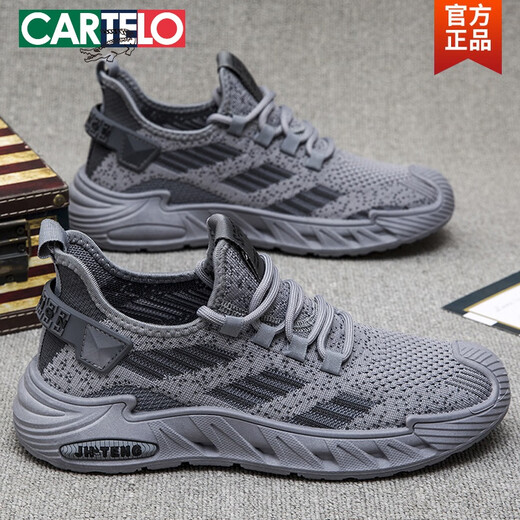 Cartelo Sport Herrenschuhe 2025 Neues Frühlings- und Herbst -Sommer -Mesh Fliege Weben leichter Arbeitsschutz atmungsaktiv