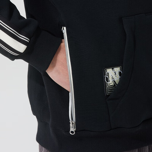 Nike (NIKE) men's sweatshirt 25 spring new sportswear outdoor trendy fashion plus velvet warm hooded pullover HJ3882-010 S