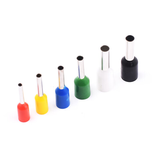 VE0306 0308 0508 7508 1008 1508 2508 European 4009 pin tube type terminal block VE0308 (50 pieces) black