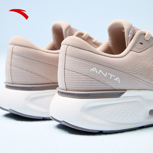 ANTA Shenxing 11丨Zhang Yufei's same style comfortable cushioning sports shoes for women 2025 winter walking training shoes 122527718 Lotus root gray/paper white-4 40