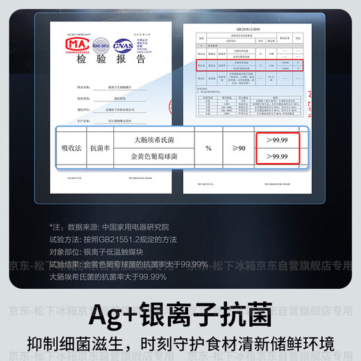 Panasonic Dolphin 458L Cross-Door-Kühlschrank, viertüriger Haushalt, ultradünn, eingebettet, luftgekühlt, frostfrei, energiesparend, erstklassige Energieeffizienz, NR-ED46CPA-W, nationale Subvention