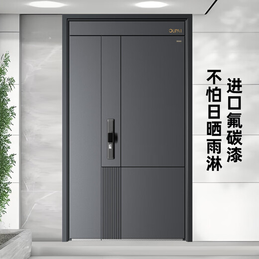 欧派（OUPAI）防盗门入户门大门进户门家用智能门锁入户门包邮包安装家用防盗门自建房大门农村入户门 1050*2050+升级智能锁