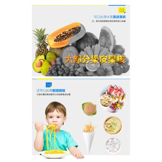 ISE original garbage disposer food grinder E300 ISE