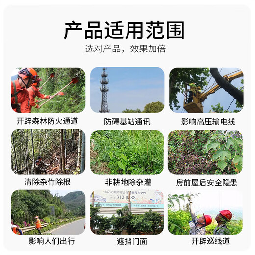 Kexin cyclazinone is a special herbicide for removing weeds from large trees, bamboo shrubs, dead trees, and rotten roots of large trees.