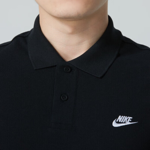 耐克（NIKE）短袖男上衣 25夏季新款舒适透气翻领纯棉商务POLO衫运动休闲T恤衫 FN3895-010 M