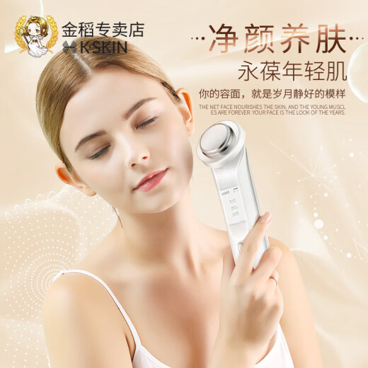 美容仪器家用脸部精华导入仪面膜面部按摩导入导出洁面仪 KD9930白色[深层清洁][营养导
