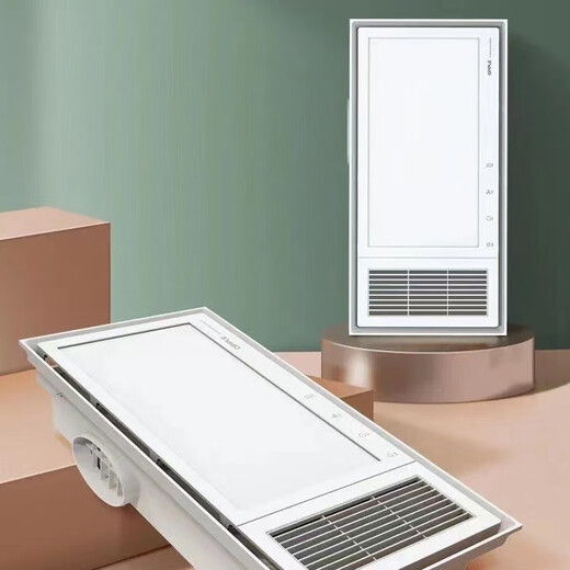 AUPU 2025 Nouveau chauffage de chauffage à air chaud à lampe physique C6210 Double moteur intégré de salle de bain chauffage de salle de bain 4-en-1 Modèle d'écran tactile 300 * 600