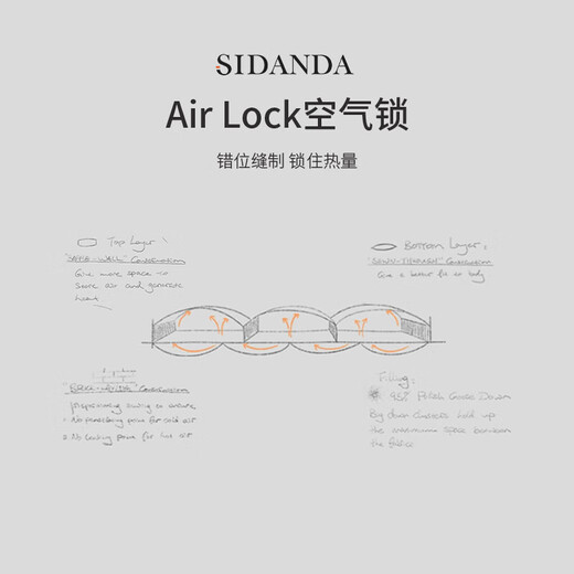 SIDANDA被波兰95白鹅绒锁锁温技术160支全棉鹅绒填充1048g 波兰绒专利冬被200*230cm