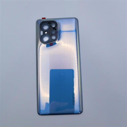 OPPO is suitable for oppofindx3 original mobile phone back cover findx5pro glass pure original factory disassembly battery cover back shell findx5 purple mirror new pure original customer service