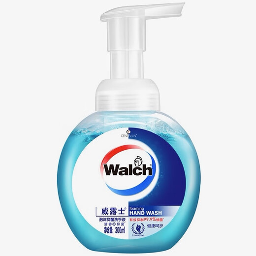 WALCH Walch Foam Hand Sanitizer Foam Antibacterial Hand Sanitizer Hotel Home Foam Antibacterial 300ml*2