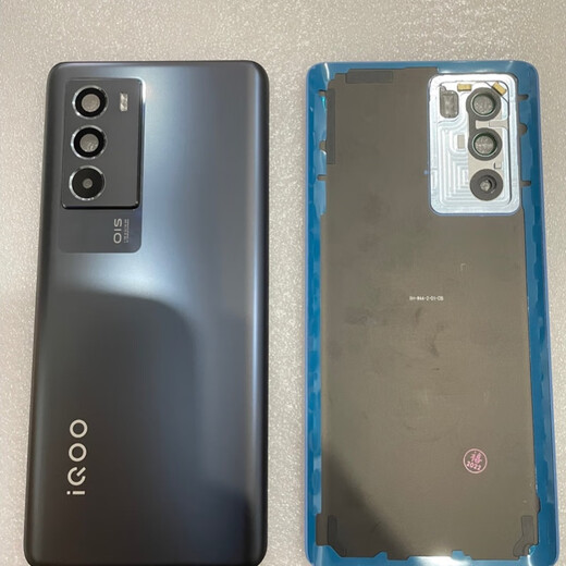 ISuitable for QOONeo5s disassembly original glass back cover Neo5s mobile phone back shell rear screen battery cover shell iQOONeo5s original back cover with frame lens orange