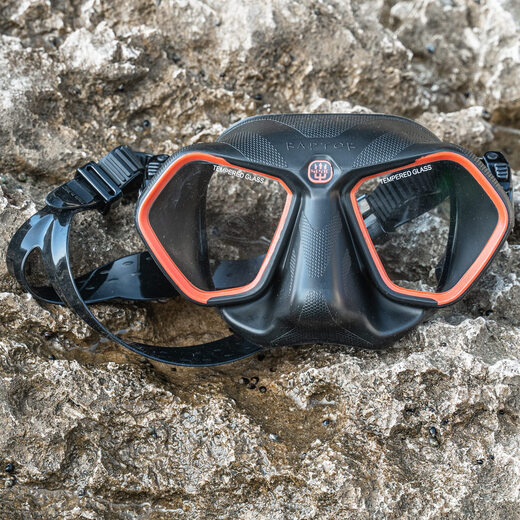 SEAC Raptor low volume mask for freediving and fishing