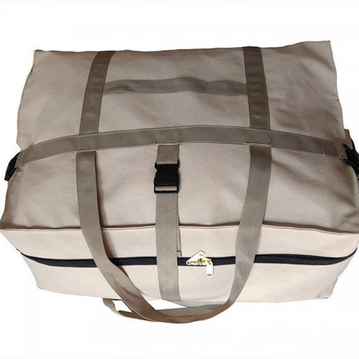 Sailotou thickened waterproof Oxford cloth aviation checked bag large capacity travel bag foldable large bag luggage bag moving bag large size 70*50*34 black