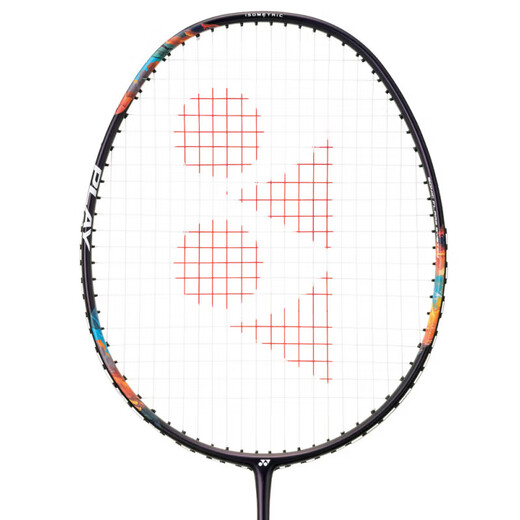 Yonex yonex badminton raket Full Carbon Ultra Light Single Shot 2NF700Play Deep Purple 4u wurde mit Handkleber eingefädelt
