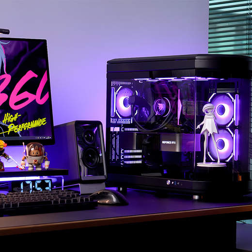 MSI Core i5 12600KF/RTX4060/4060TI/4070S/5060Ti sea view room game console computer desktop discount subsidy assembly computer DIY host with five enhanced version 14600KF+RTX5060TI