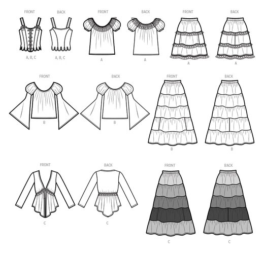 SIMPLICITY SS9734Y5 Andrea Schewe Designs