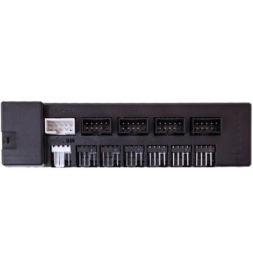 LIANLI Blade World Lianli Hub Magnetisches 4-poliges Gehäuse, Netzteil, abnehmbares Steckmodul, 6 Lüfterschnittstellen, PCIE-Netzteil ohne Kabel, 4 USB-Schnittstellen, HUB Lianli Hub, Schwarz