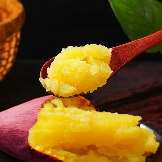 Jingxiansheng Authentic Shandong Durian Sweet Potato 3Jin Jin equals 0.5kg Single Fruit 100g+ Sweet Potato Sweet Potato Sweet Potato Vegetable Whole Grain Straight from the Source