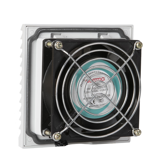 Demma Cabinet FB98S Ventilation Filtre Ensemble de refroidissement Ventilateur de ventilateur de protection Mesh Couverture de poussière Filtre de poussière Coton 15051 Ventilateur 220V Roueur (pour 804)