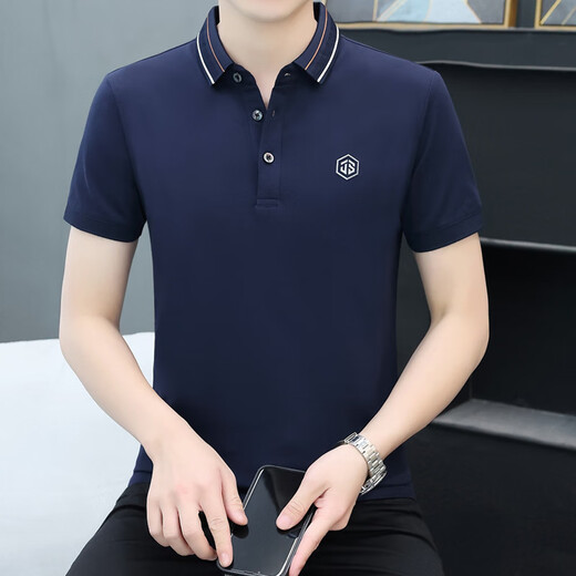 Caiden Ketch Brand T-shirt à manches courtes pour hommes à manches courtes pour hommes T-shirt à mi-manche décontracté.