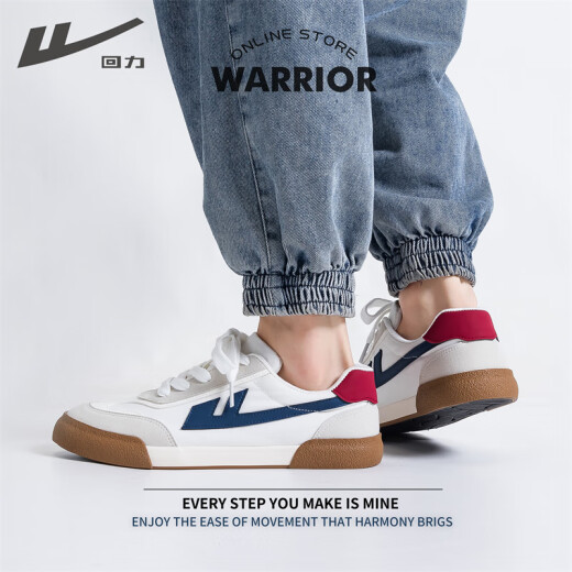 Warrior Shoes Official para hombres Summer Board Board Zapatos Zapatos de lona para hombres Agranables zapatos de deportes informales transpirables Hombres Blanco Gris Blue 42