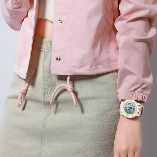 FILA New Year's gift sports watch for primary school girls, junior high school students, waterproof luminous alarm clock electronic watch 6658-001