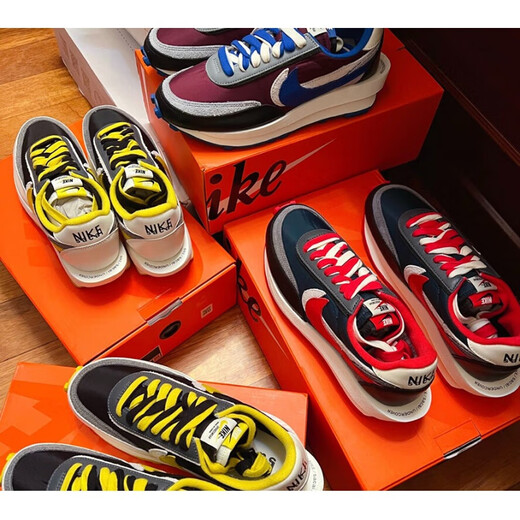 Nike (Nike) Sacai Undercover Takahashi Shield Shops Running Shoes DJ4877-001-300-600 Negro, gris y azul DJ4877-600 35.5