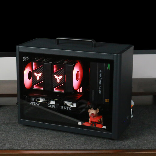 AMD R5 5600/RX7650GRE/6500XT mini host ITX complete portable DIY computer assembly machine desktop mini office desktop AI PC computer configuration nine丨R5 9600X/RTX5060