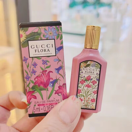 Gucci Chinese Valentine's Day gift, lipstick and perfume gift box set for girlfriend, makeup set for wife's birthday, Velvet Mist 217+Qimeng Gardenia 5ml+Huayue 5ml