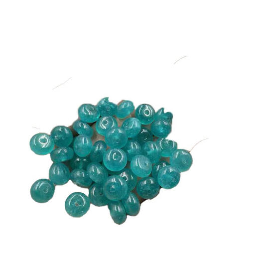 Guanpu Pavilion DIY jewelry accessories blue amazonite color abacus beads drum beads safe buckle bead spacer loose bead accessories accessories 10 pieces