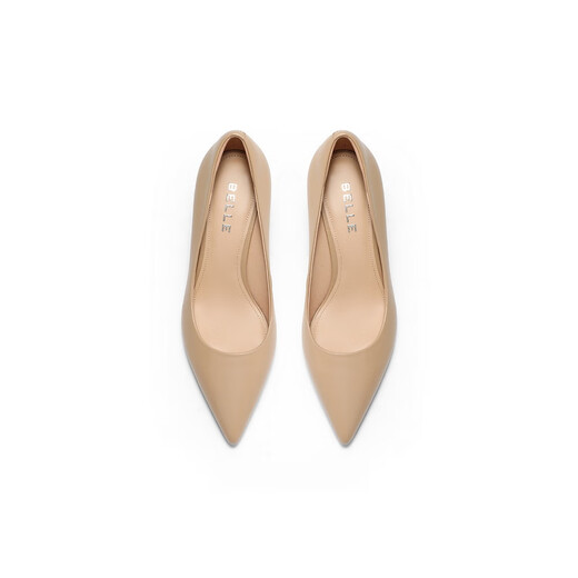 Belle 92 Serie Elegante Single -Schuhe für Frauen 2025 Neues Banketttemperament High Heels 3y6b2Aq5 Aprikosenfarbe 38
