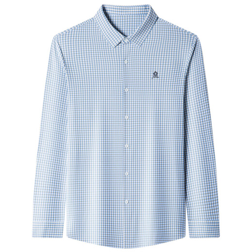 Camisa de manga larga Montagut Camisa a cuadros Capital para hombres de manga de otoño