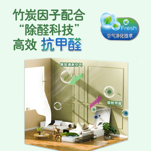 多乐士（Dulux）乳胶漆致悦竹炭抗甲醛抗病毒无添加全效油漆涂料墙面漆A740S白色套装15L