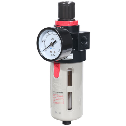 Airtac single cup pneumatic pressure regulating air source processor gas filter BFR2000/30001/4000A1 BFR30001 3 points differential pressure drainage type